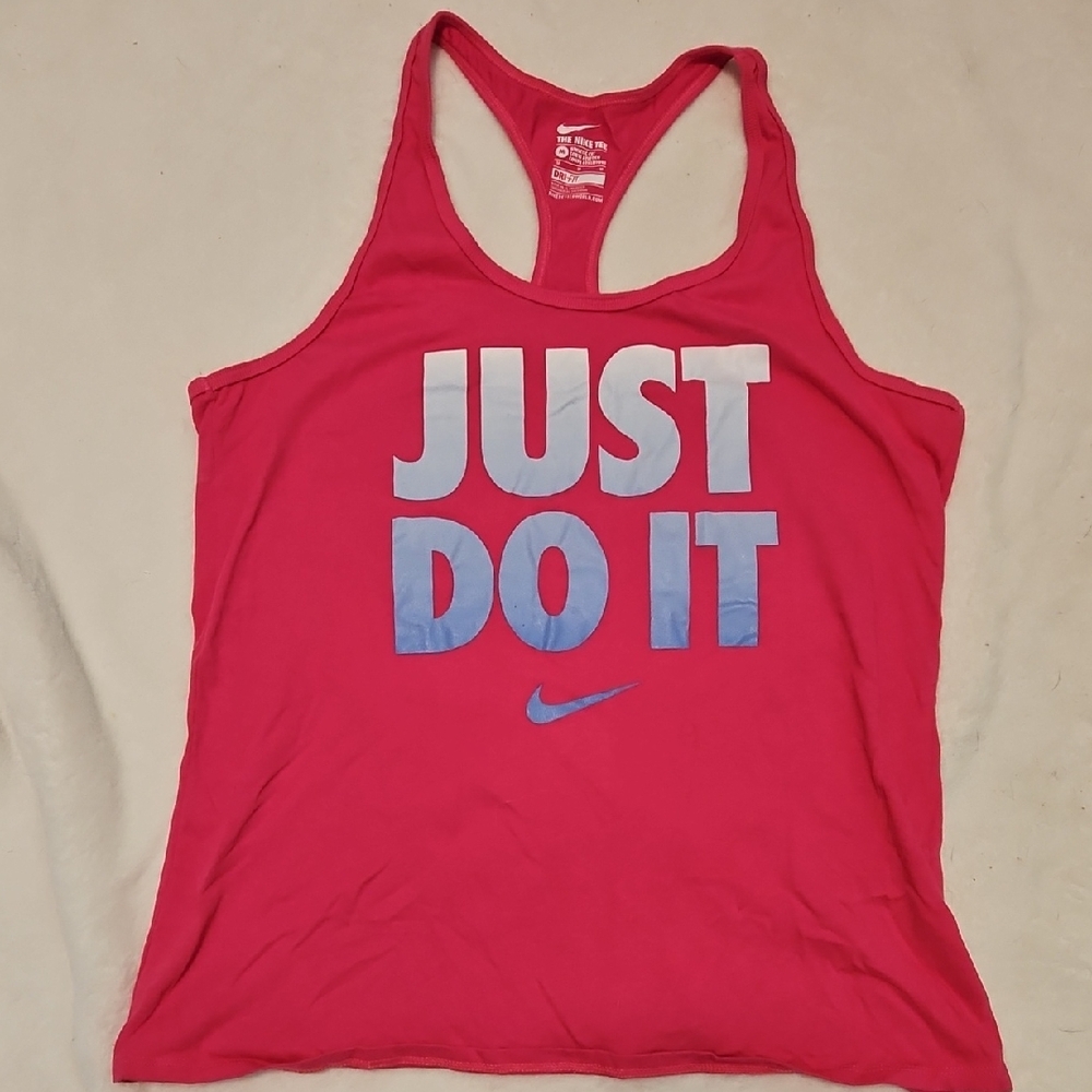 Nike Pink Athletic Tank Top